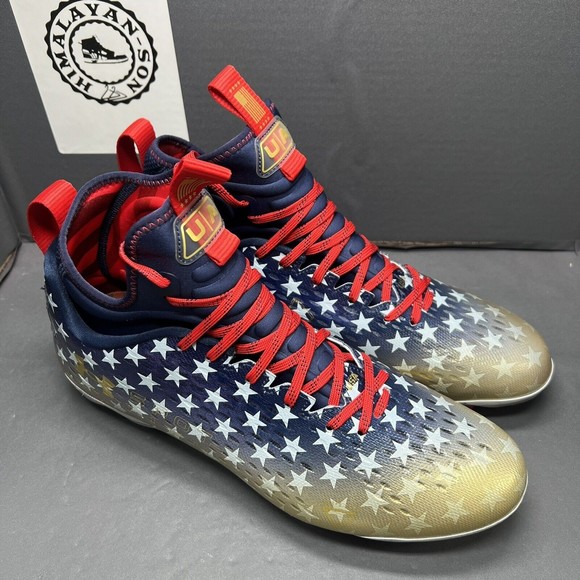 Under Armour Spotlight Lux MC LE USA Football Cleats 3025366-100 Men main image 12